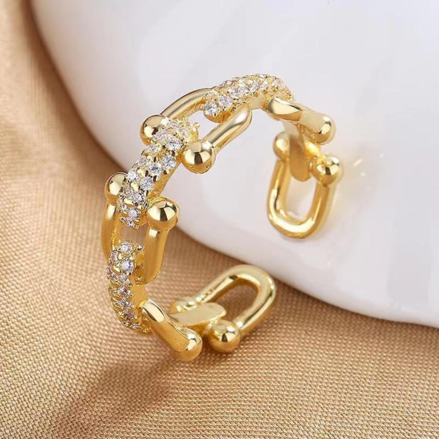 925 Sterling Silver Open Ring Apparel and Accessories