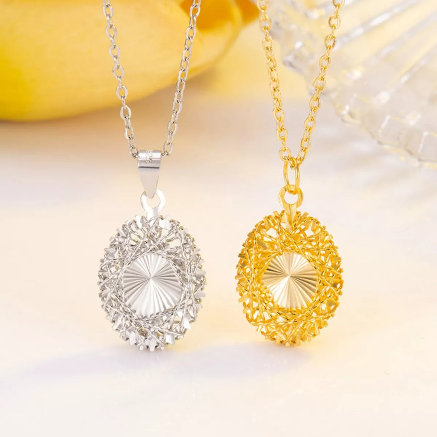 925 Sterling Silver Pendant Necklace Apparel and Accessories