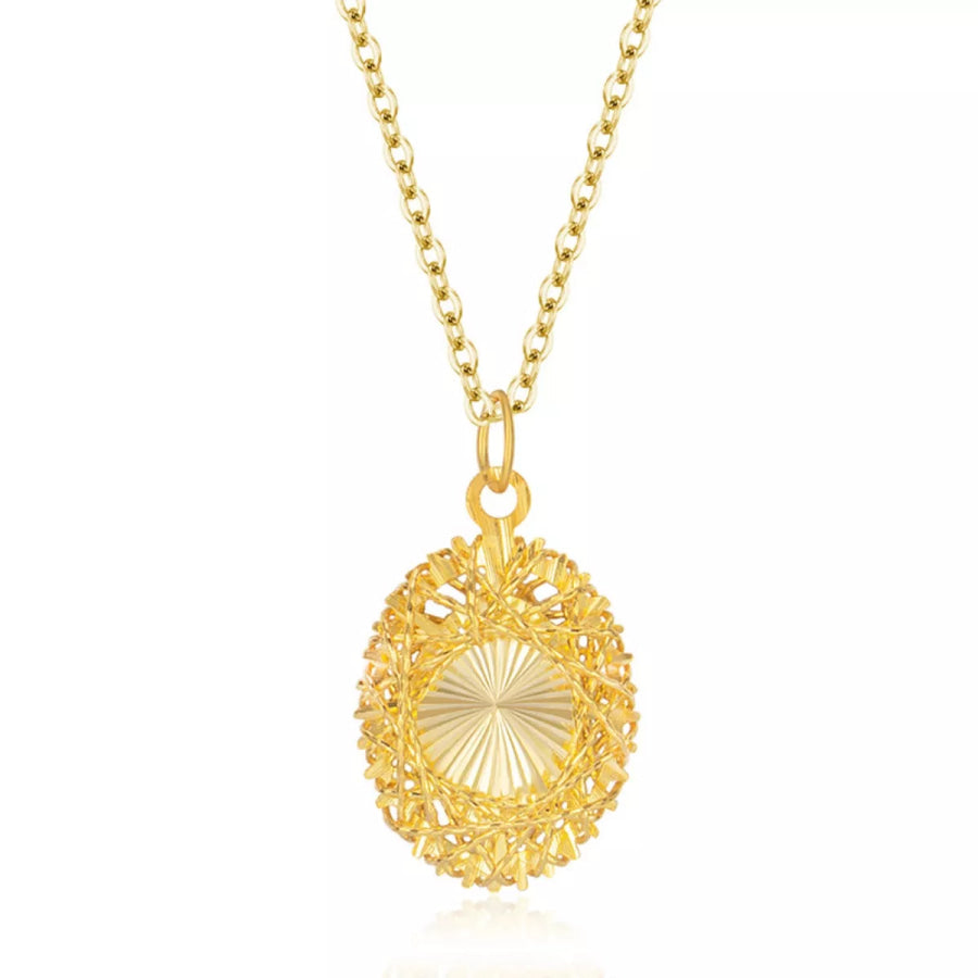 925 Sterling Silver Pendant Necklace Apparel and Accessories