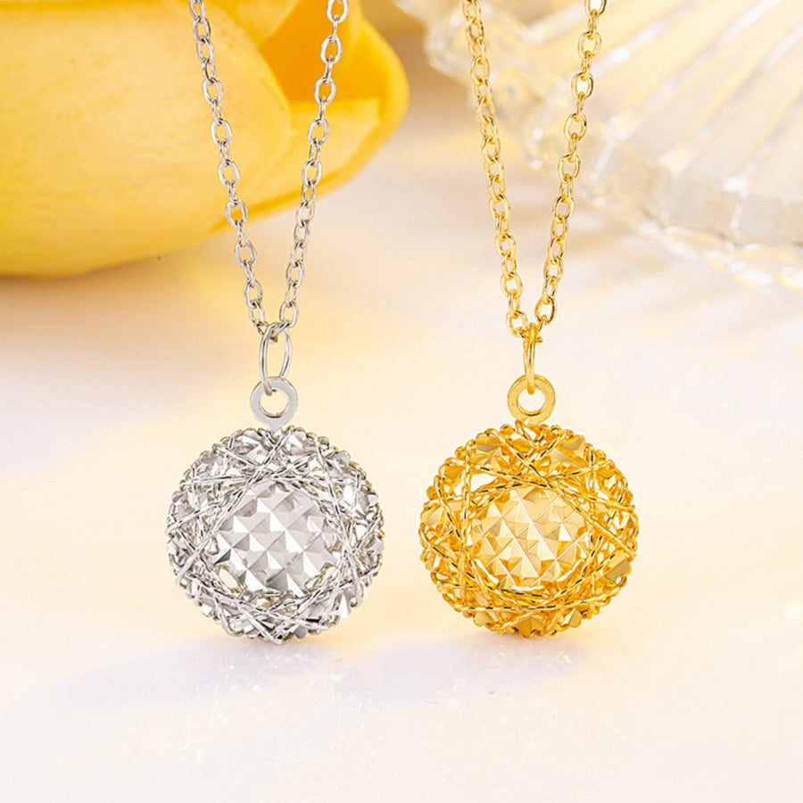 925 Sterling Silver Pendant Necklace Apparel and Accessories