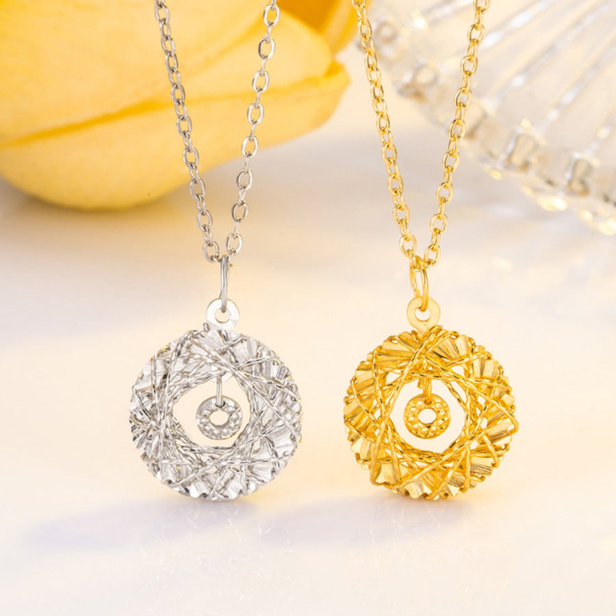 925 Sterling Silver Pendant Necklace Apparel and Accessories