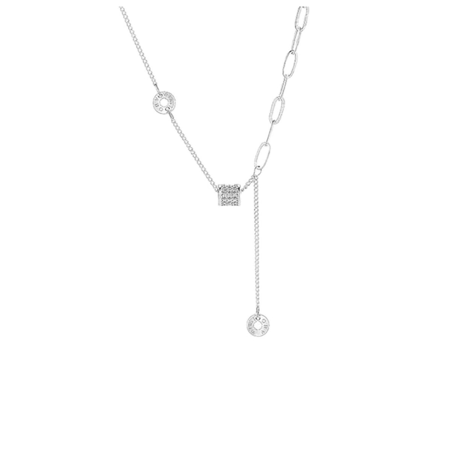 925 Sterling Silver Pendant Necklace Silver / One Size Apparel and Accessories