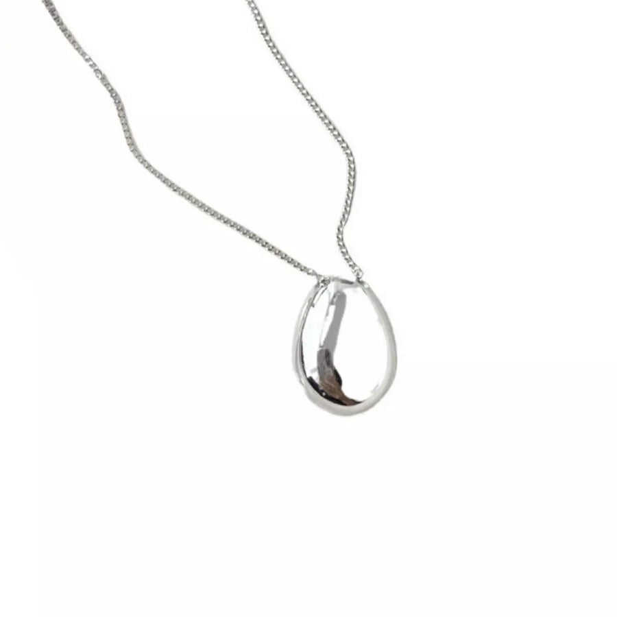 925 Sterling Silver Pendant Necklace Silver / One Size Apparel and Accessories
