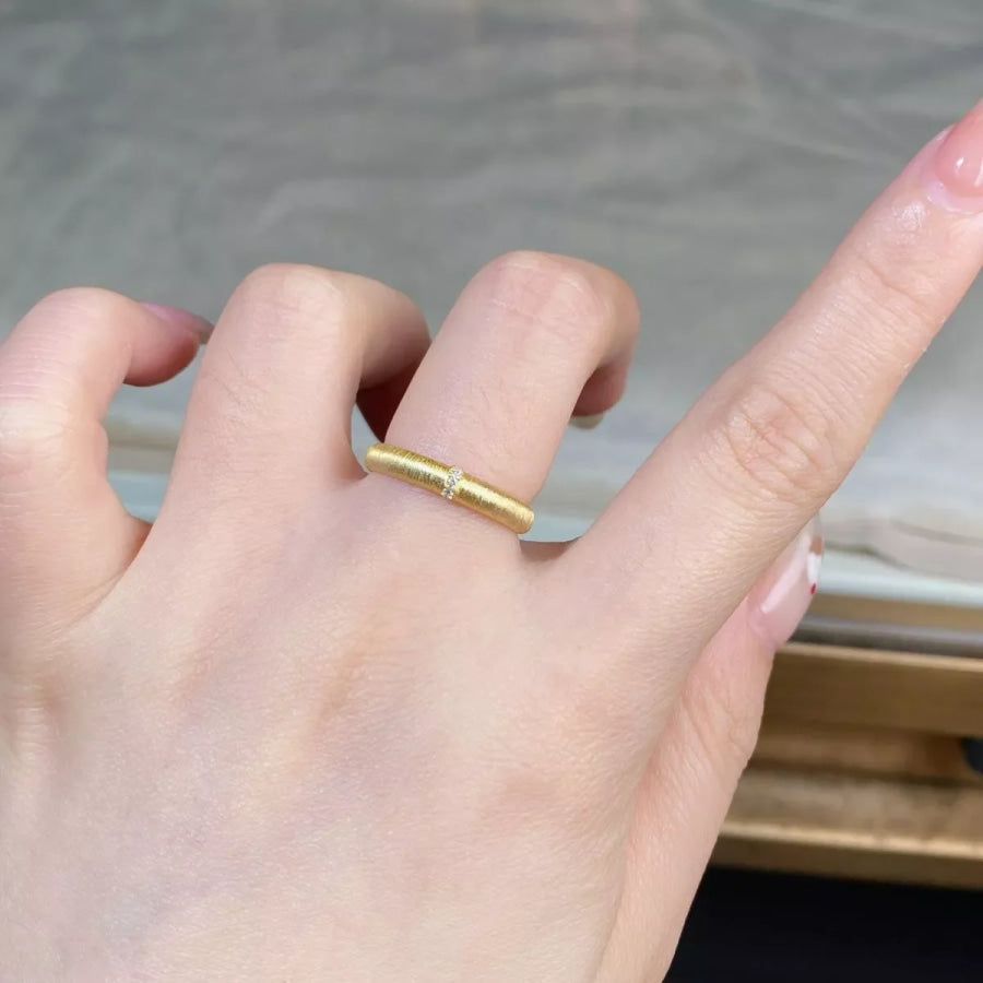 925 Sterling Silver Zircon Ring Apparel and Accessories