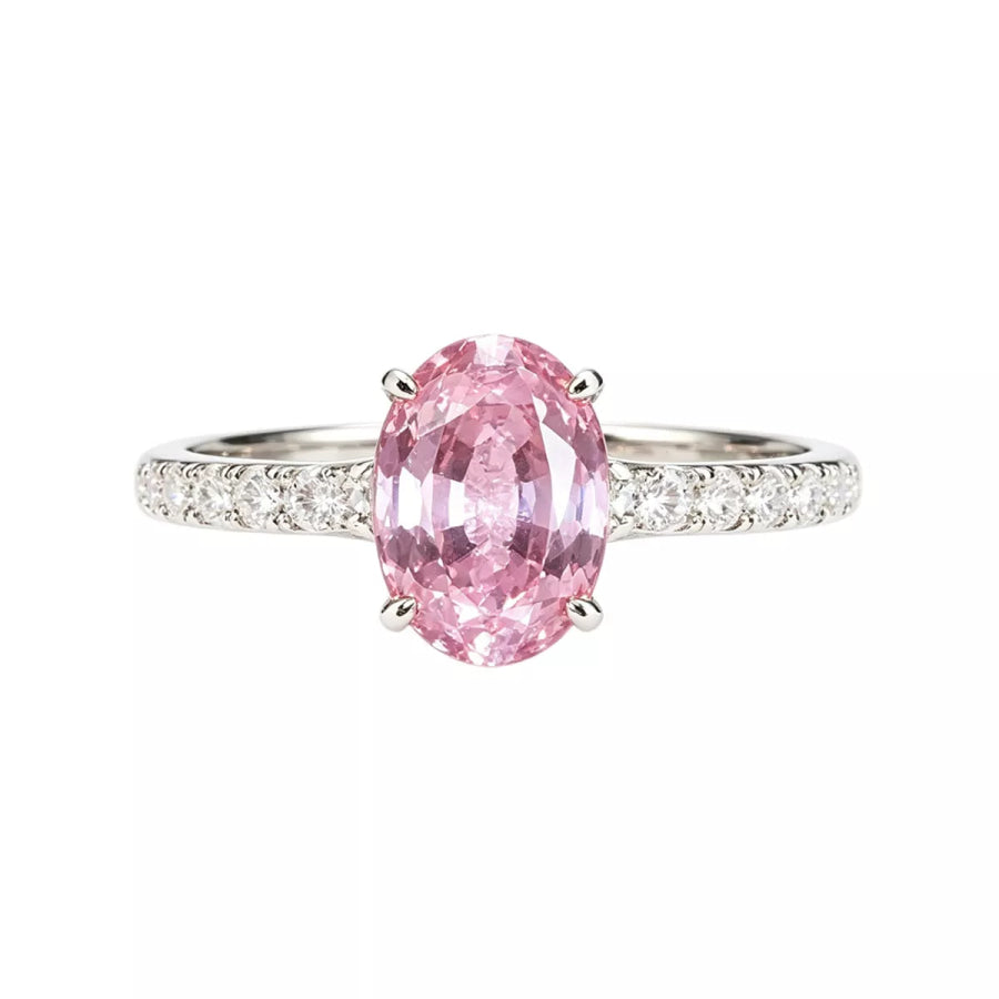 925 Sterling Silver Zircon Ring Apparel and Accessories