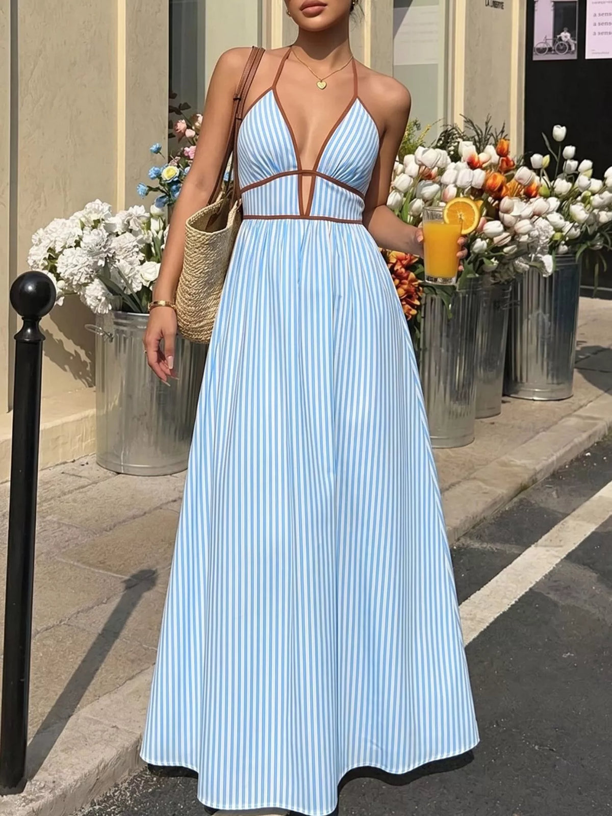 halter neck maxi dress australia WANDERER HALTER NECK DRESS | FLORAL | THIRD FORM | Women's Australian Fashion THIRD FORM