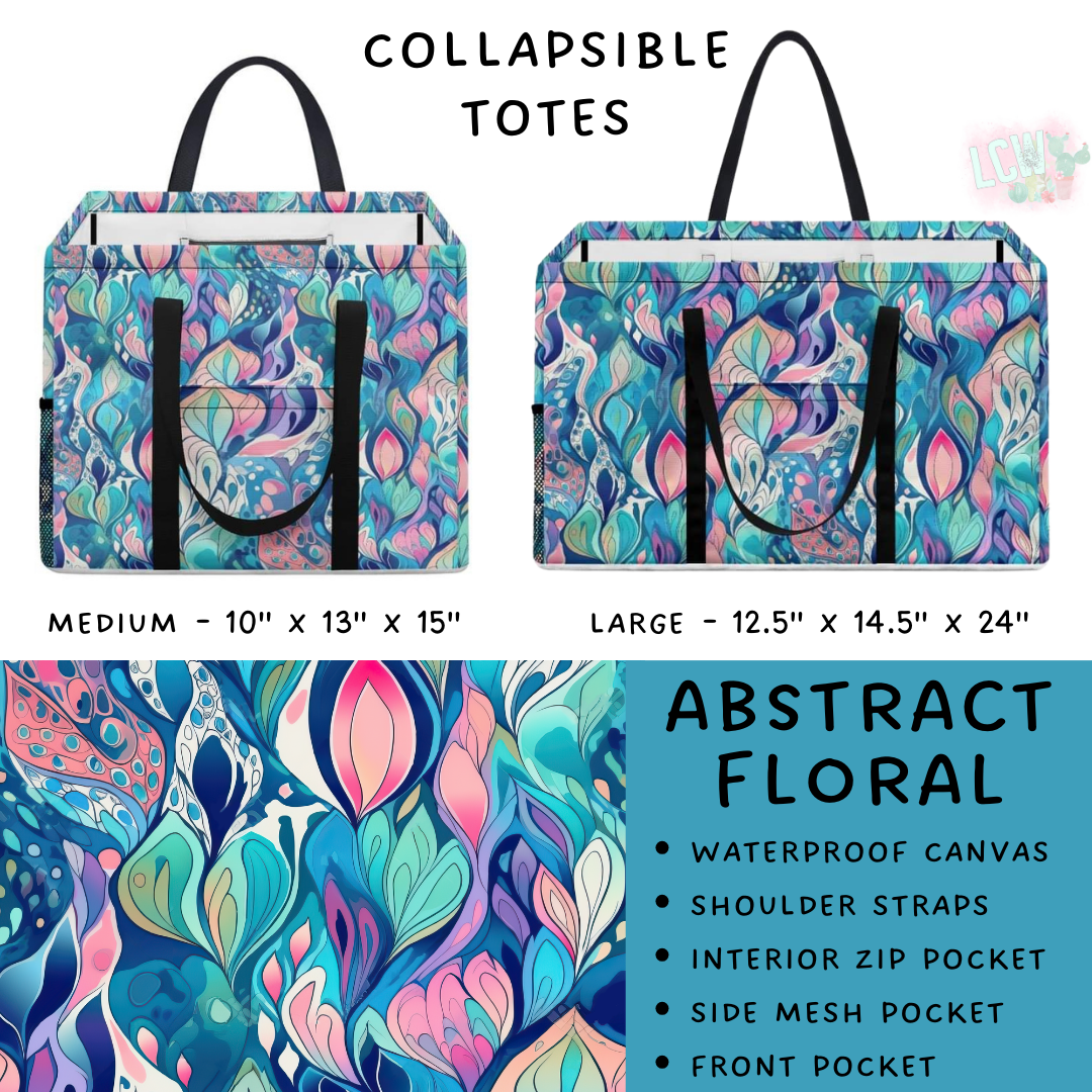 Preorder Custom Design Collapsible Totes - Closes 20 Nov - ETA early Feb 2025