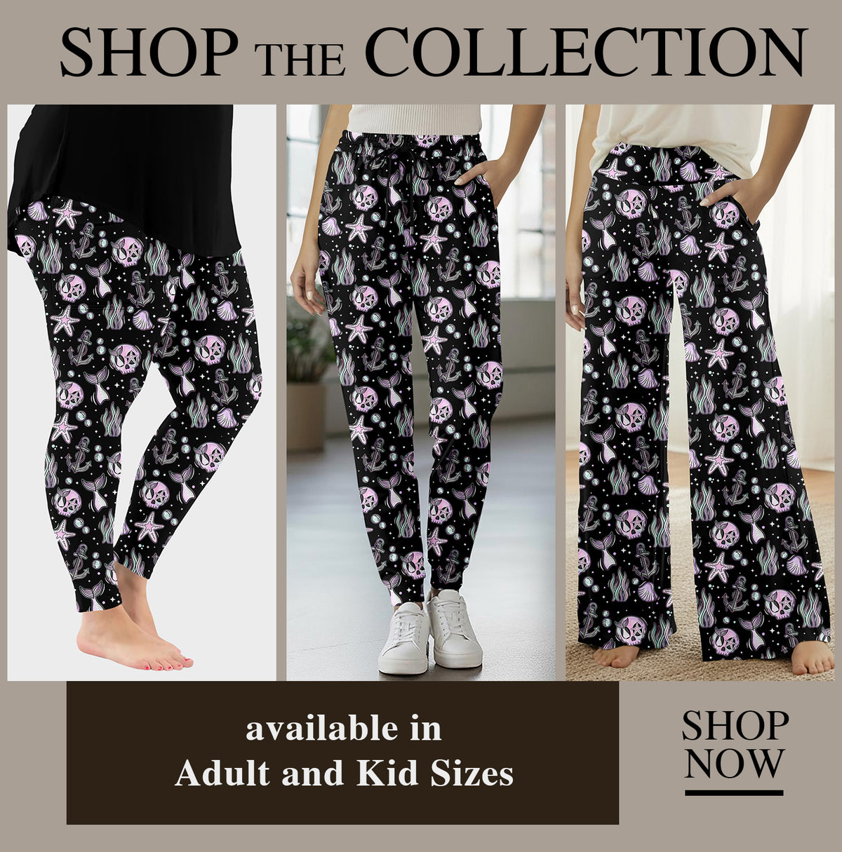 Preorder Custom Styles - Mermaid Skele - Closes 23 Dec - ETA mid Mar 2026