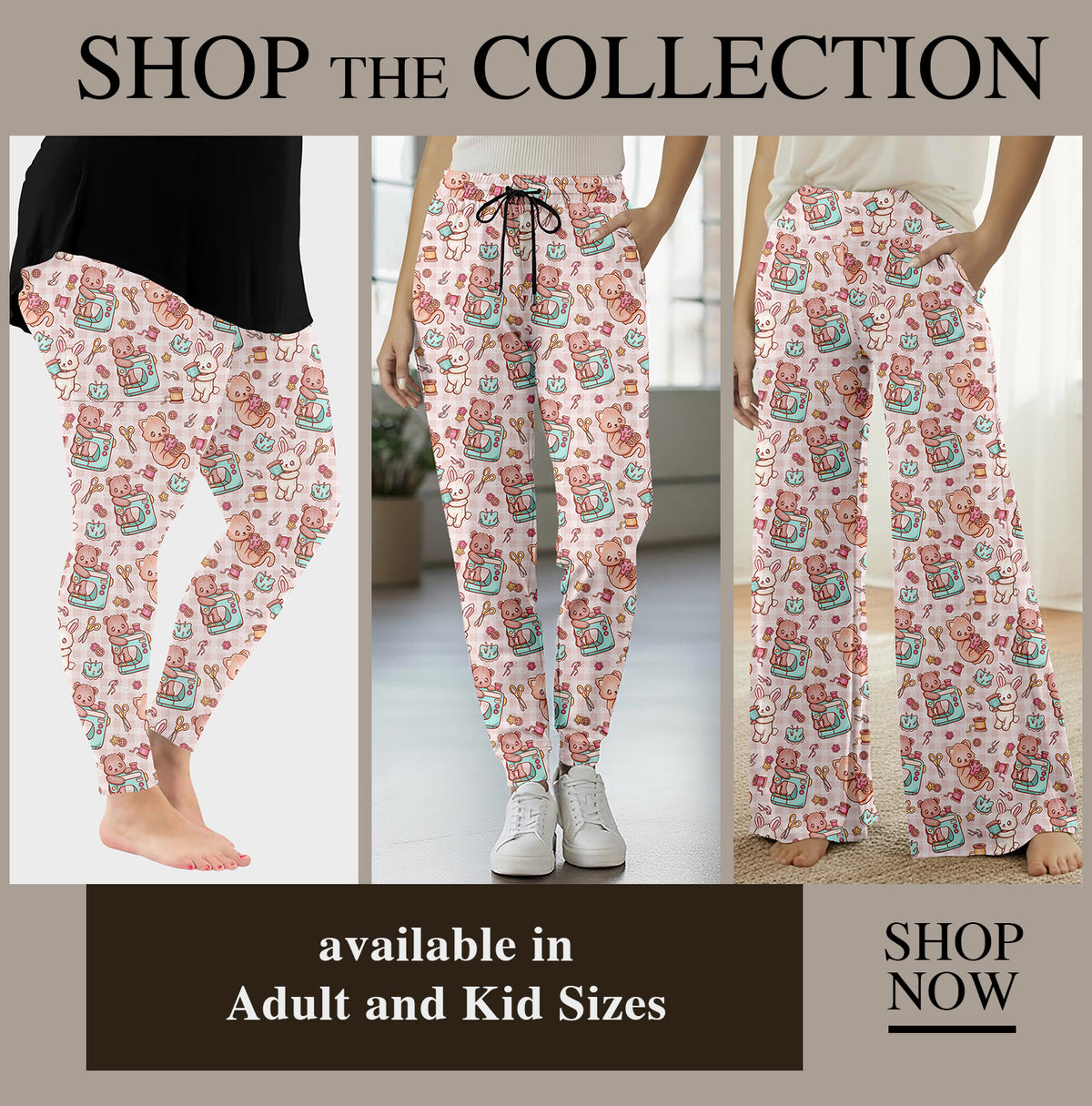 Preorder Custom Styles - Sewing Cuties - Closes 23 Dec - ETA mid Mar 2026