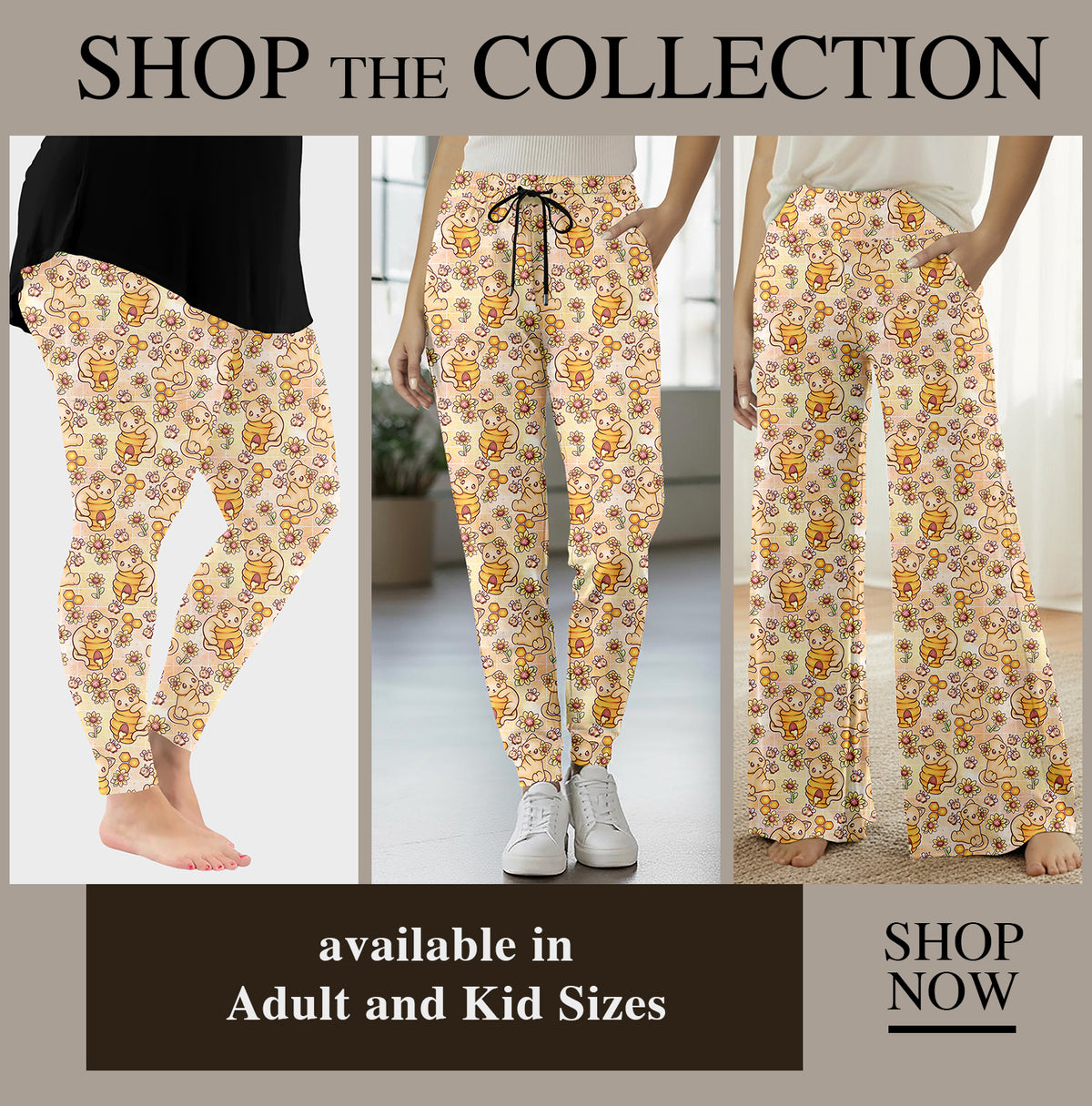 Preorder Custom Styles - Sunflower Honey Cats - Closes 23 Dec - ETA mid Mar 2026