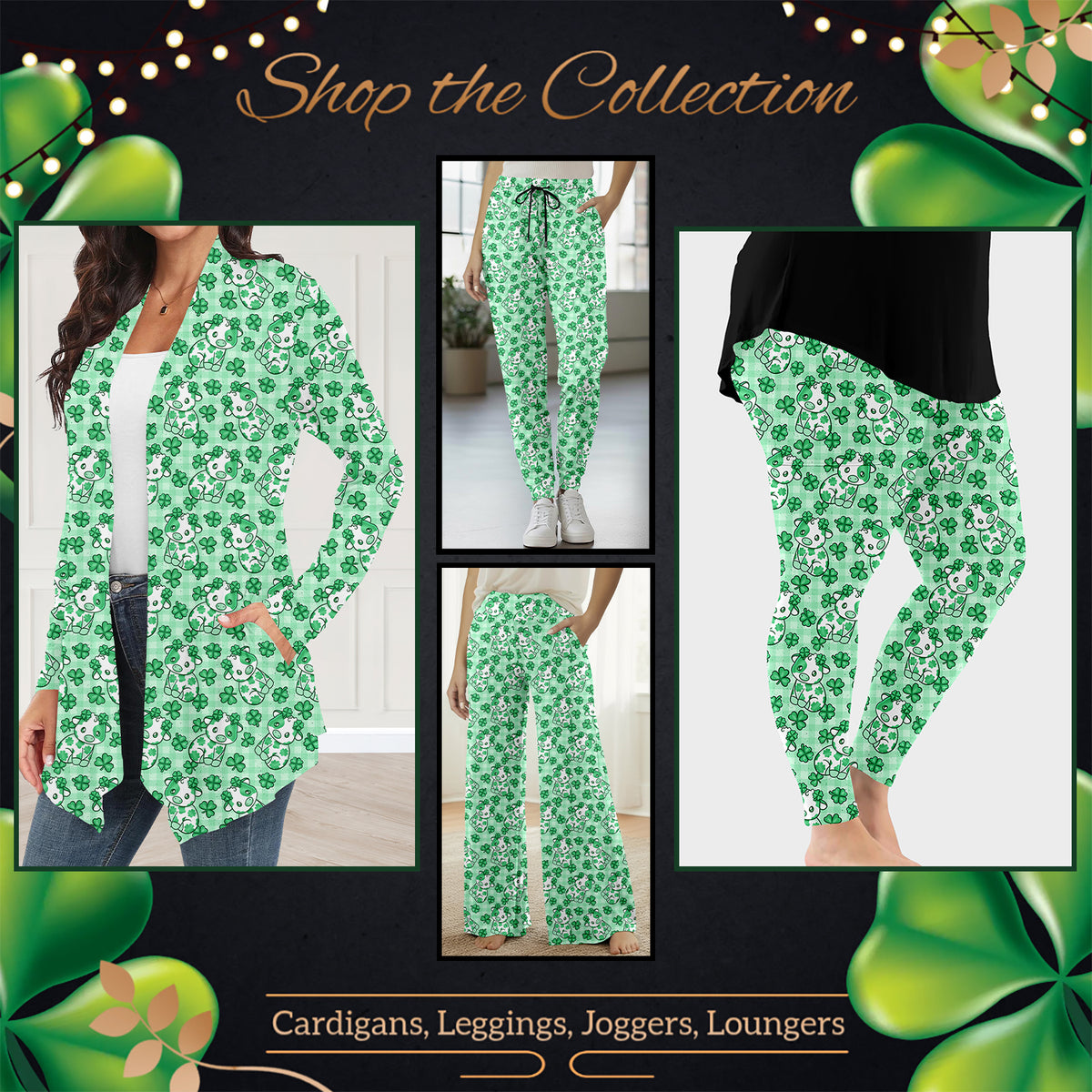 Preorder Custom Lucky Styles - Shamrock Cow - Closes 30 Dec - ETA early Apr 2026