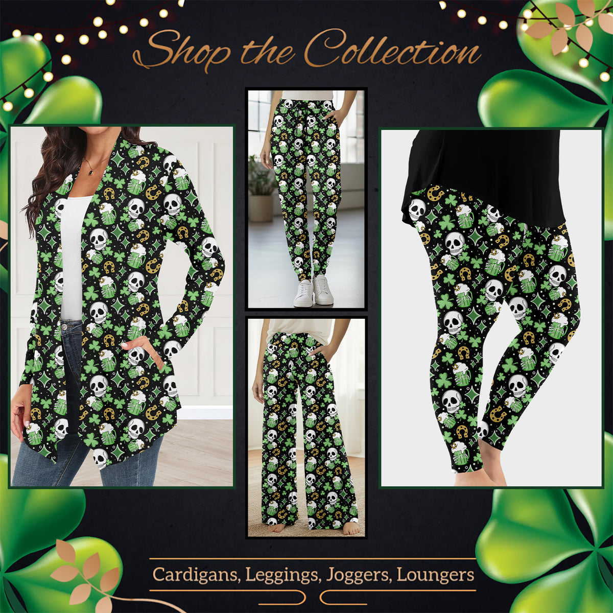 Preorder Custom Lucky Styles - Shamrock Skele - Closes 30 Dec - ETA early Apr 2026