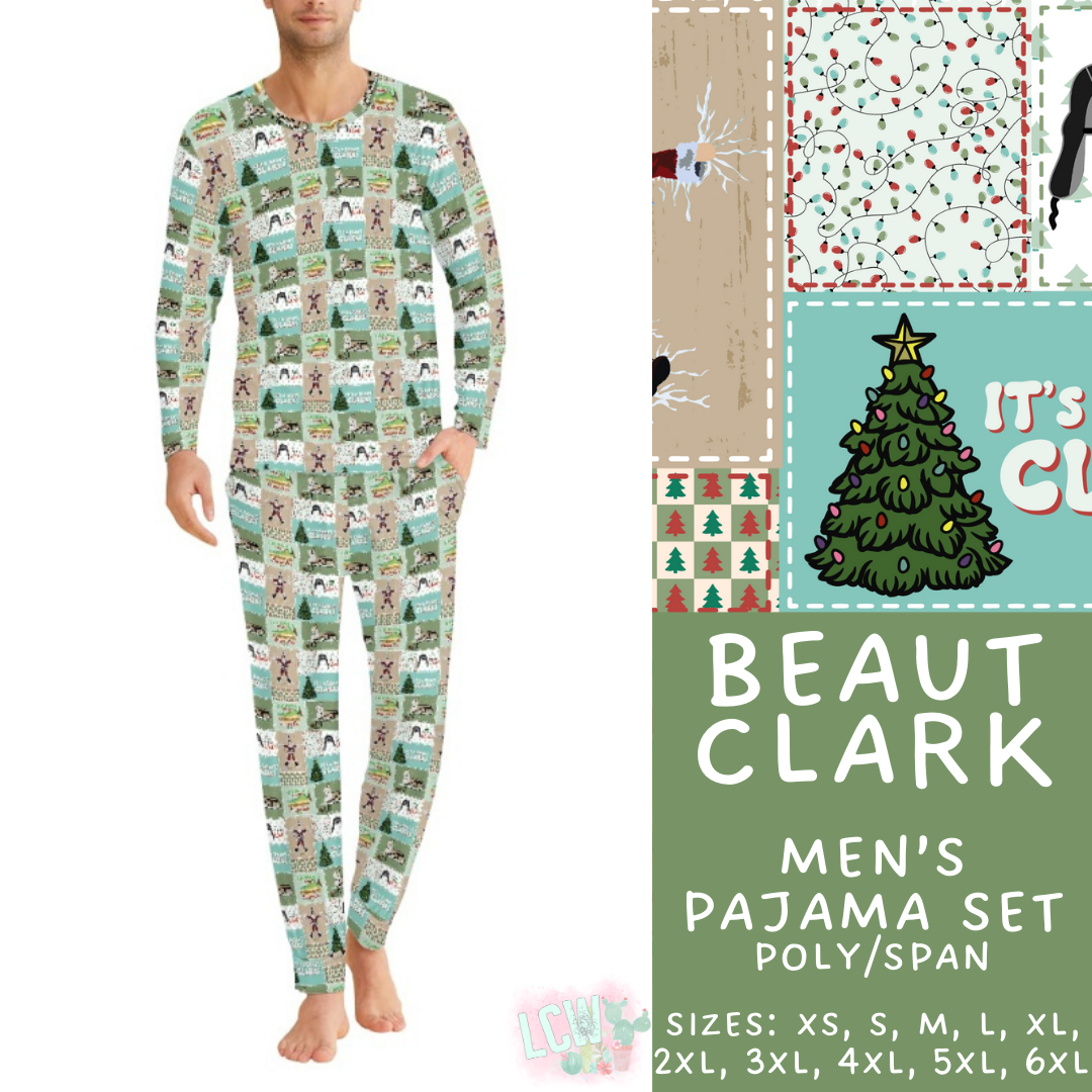 Preorder Custom Christmas Family PJ Sets - Beaut Clark - Closes 12 Sep - ETA late Nov 2025