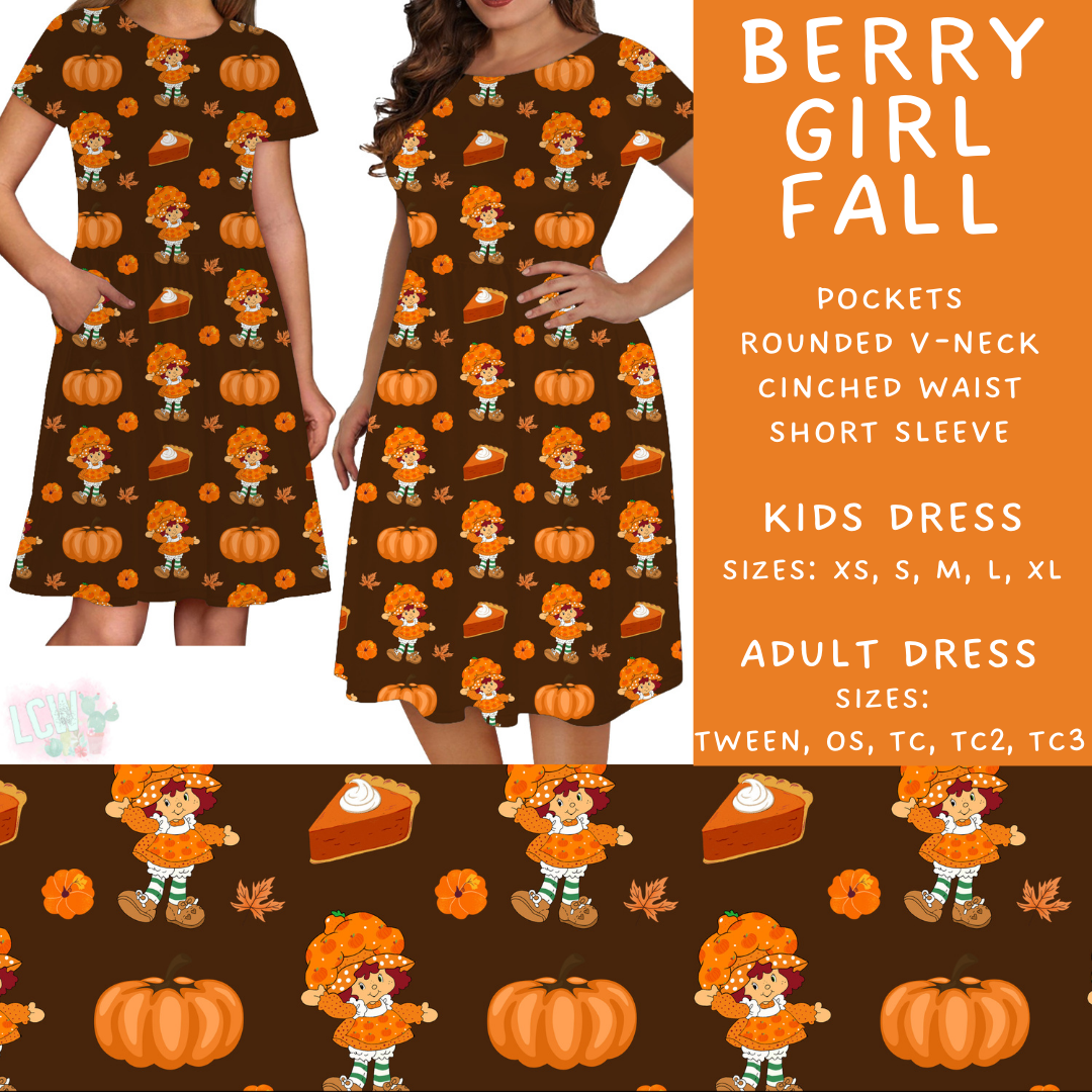 Preorder Custom Styles - Berry Girl Fall - Closes 8 Sep - ETA late Nov 2025