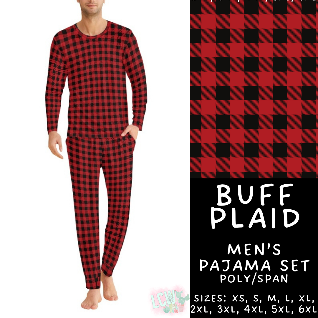 Preorder Custom Christmas Family PJ Sets - Buff Plaid - Closes 12 Sep - ETA late Nov 2025