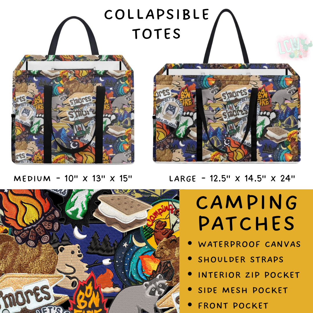 Preorder Custom Design Collapsible Totes - Closes 20 Nov - ETA early Feb 2025