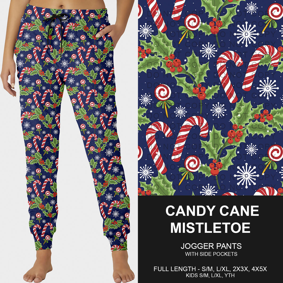 PREORDER Custom Styles - Candy Cane Mistletoe - Closes 7 Oct - ETA early Jan 2026