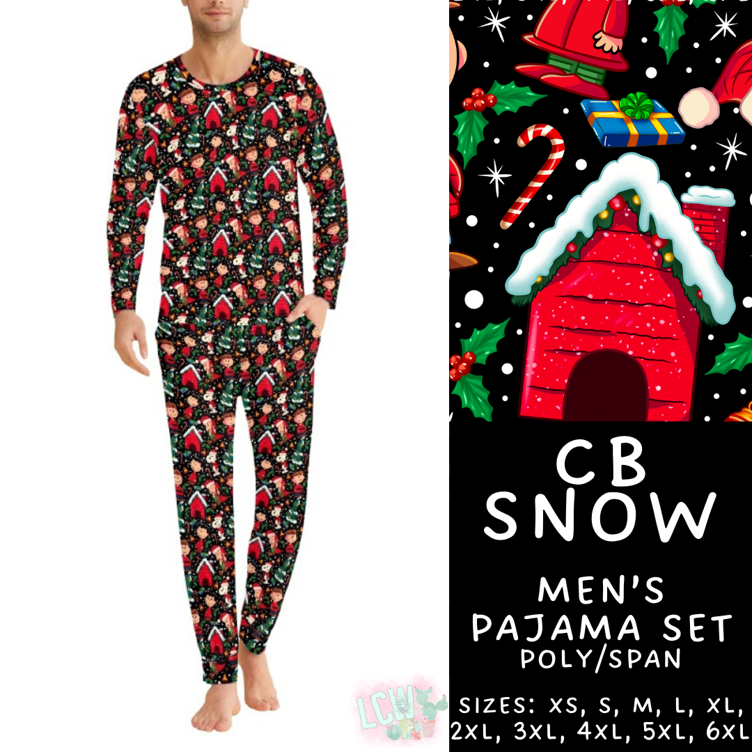 Preorder Custom Christmas Family PJ Sets - CB Snow - Closes 12 Sep - ETA late Nov 2025