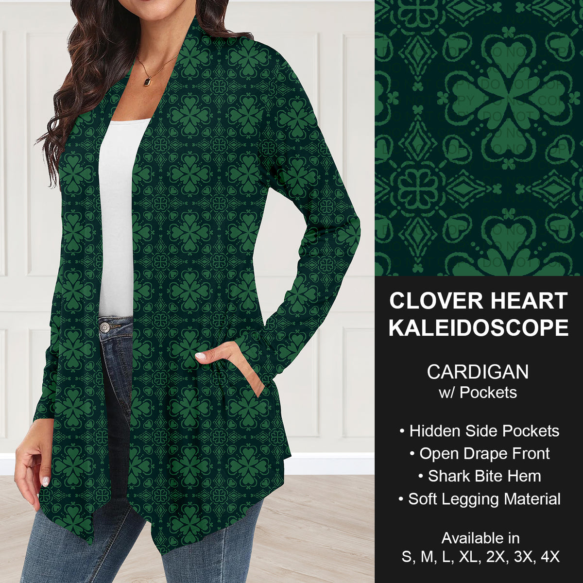 Preorder Custom Lucky Styles - Clover Heart Kaleidoscope - Closes 30 Dec - ETA early Apr 2026