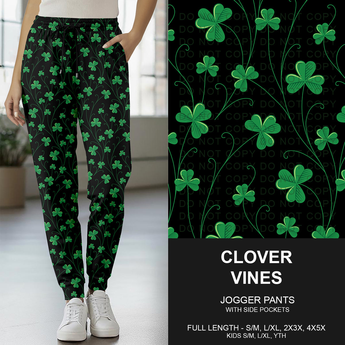 Preorder Custom Lucky Styles - Clover Vines - Closes 30 Dec - ETA early Apr 2026