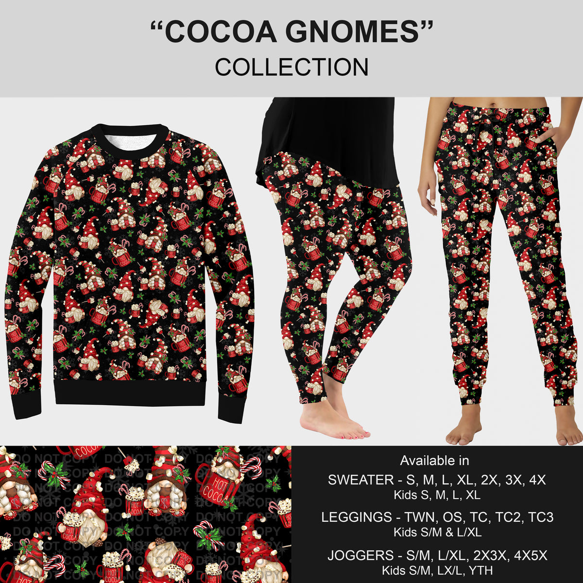PREORDER Custom Styles - Cocoa Gnomes - Closes 7 Oct - ETA early Jan 2026