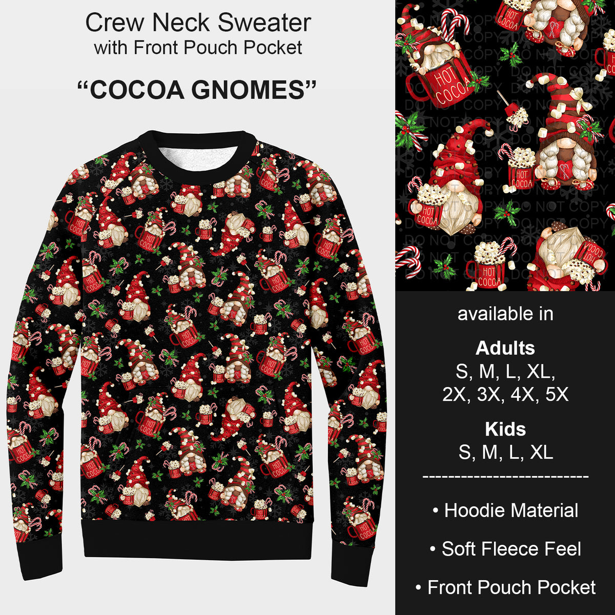 PREORDER Custom Styles - Cocoa Gnomes - Closes 7 Oct - ETA early Jan 2026