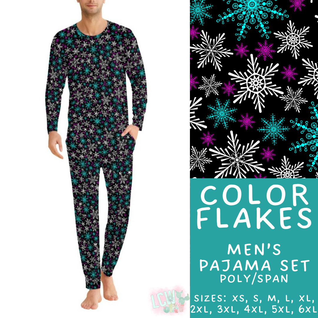 Preorder Custom Family PJ Sets - Colour Flakes - Closes 6 Oct - ETA late Dec 2025