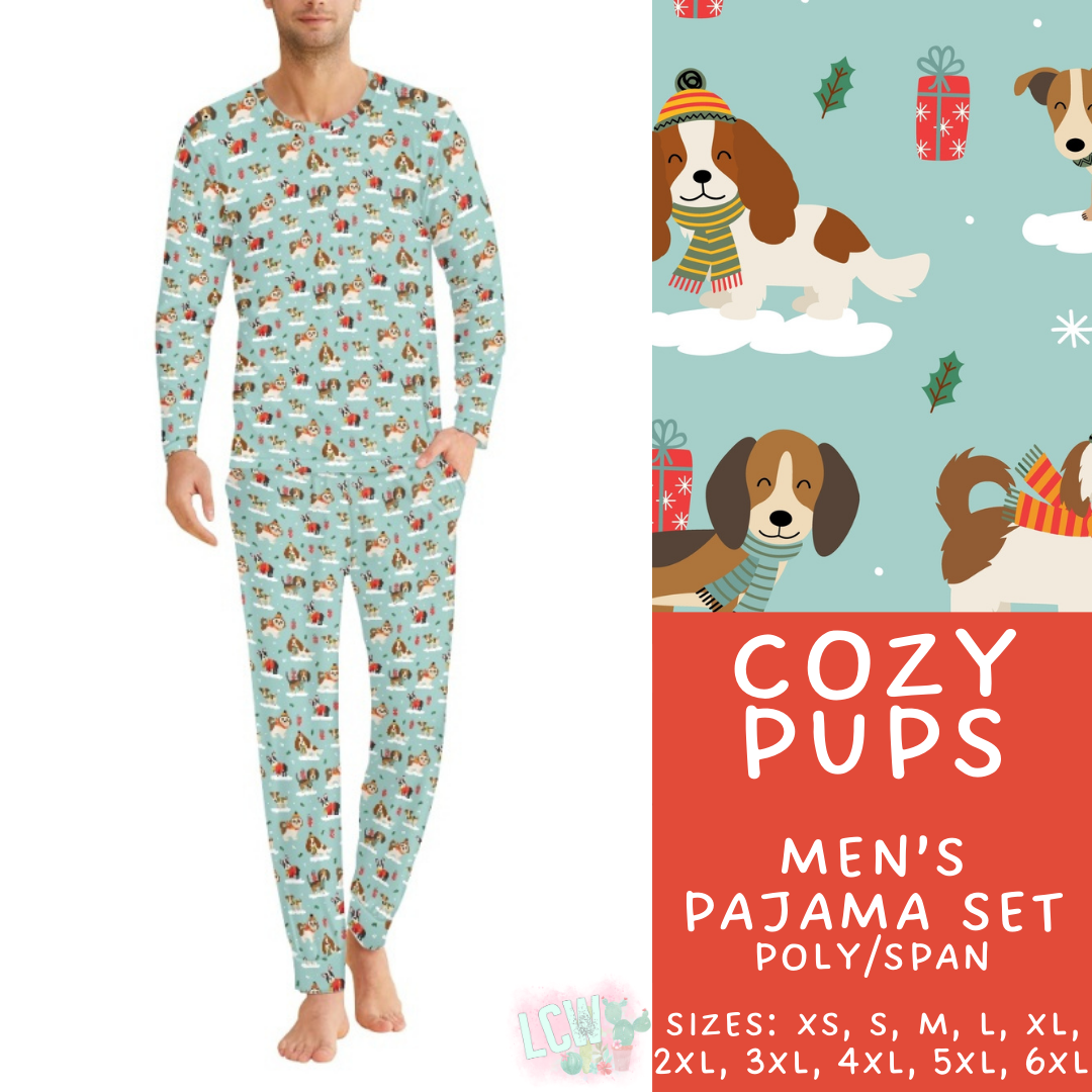 Preorder Custom Family PJ Sets - Cozy Pups - Closes 6 Oct - ETA late Dec 2025
