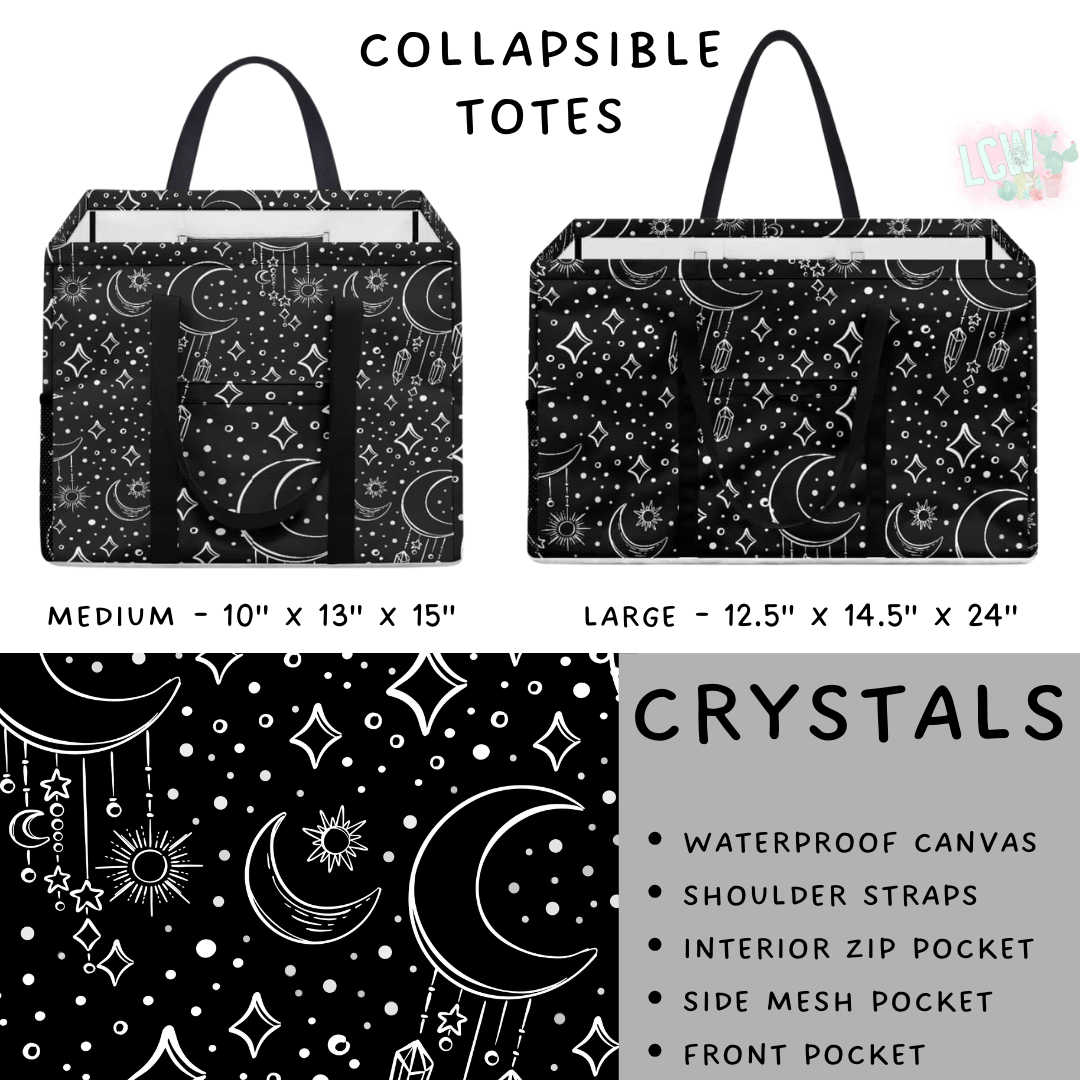 Preorder Custom Design Collapsible Totes - Closes 20 Nov - ETA early Feb 2025