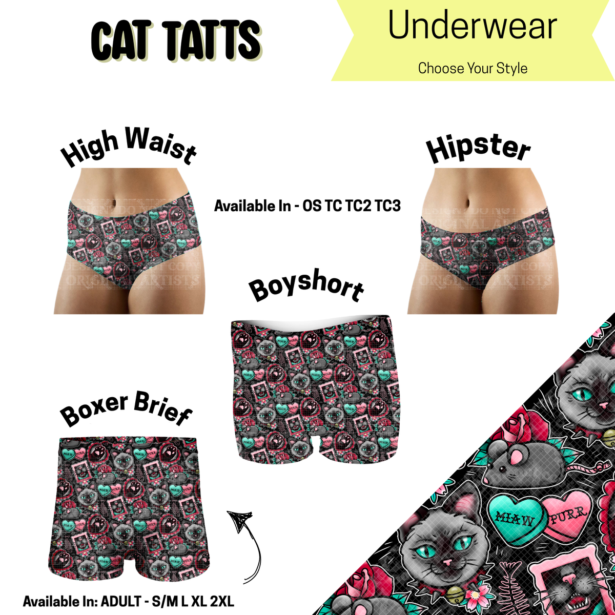 Preorder Custom HIPSTER Panties - Size TC2 - Closes 14 May - ETA early Sep 2025