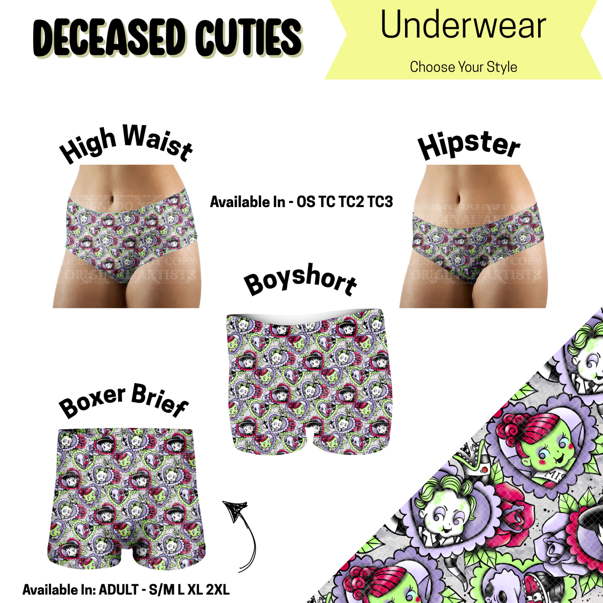 Preorder Custom HIPSTER Panties - Size TC2 - Closes 14 May - ETA early Sep 2025