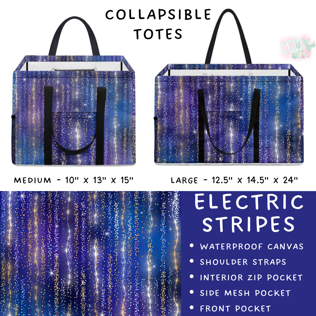 Preorder Custom Design Collapsible Totes - Closes 20 Nov - ETA early Feb 2025