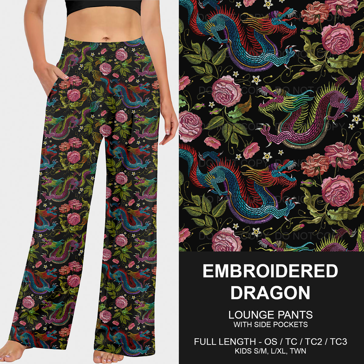 PREORDER Custom Styles - Embroidered Dragon - Closes 18 Feb - ETA late May 2025