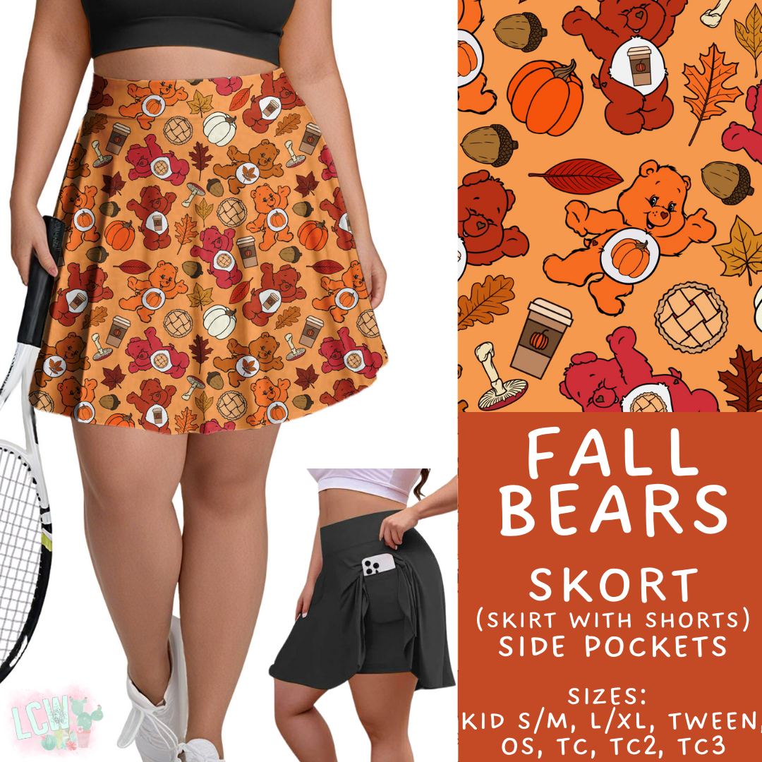 Preorder Custom Styles - Fall Bears - Closes 8 Sep - ETA late Nov 2025