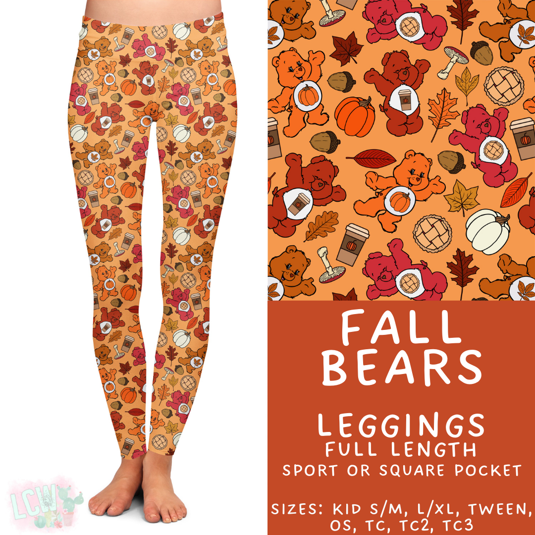 Preorder Custom Styles - Fall Bears - Closes 8 Sep - ETA late Nov 2025