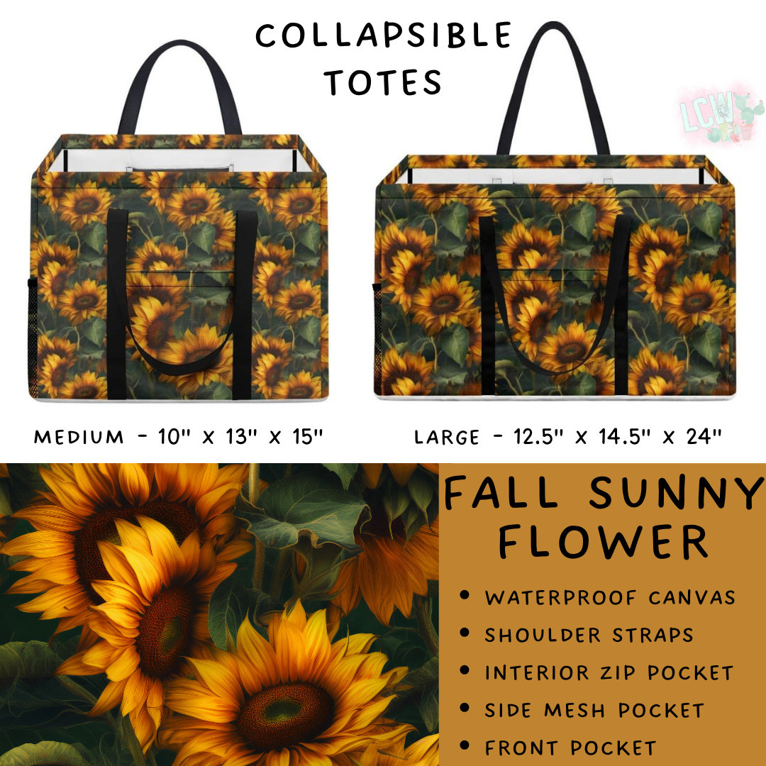 Preorder Custom Design Collapsible Totes - Closes 20 Nov - ETA early Feb 2025