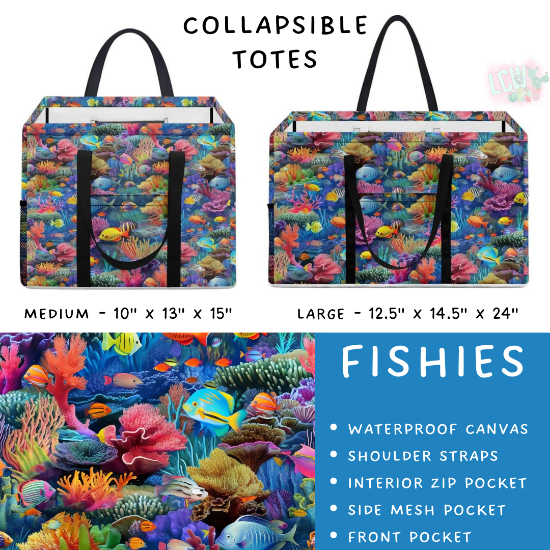 Preorder Custom Design Collapsible Totes - Closes 20 Nov - ETA early Feb 2025