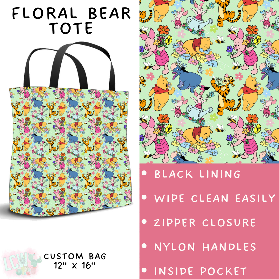 Preorder Custom Styles - Floral Bear - Closes 20 Jan - ETA late Apr 2025