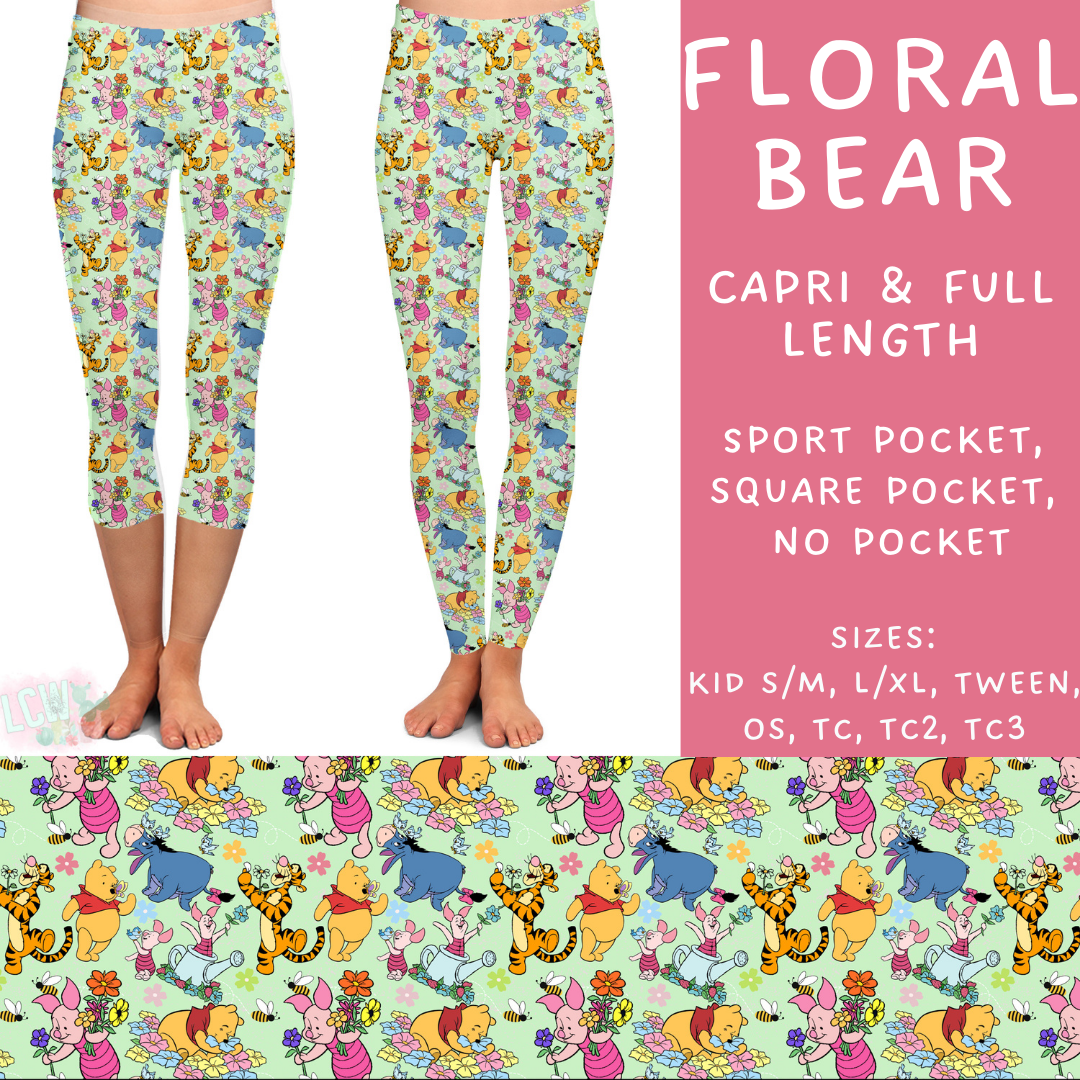 Preorder Custom Styles - Floral Bear - Closes 20 Jan - ETA late Apr 2025