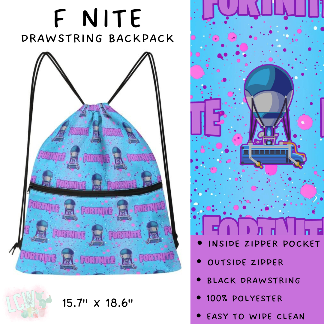 Preorder Custom Drawstring Backpacks / Fanny Packs - Closes 24 Jan - ETA late Apr 2025