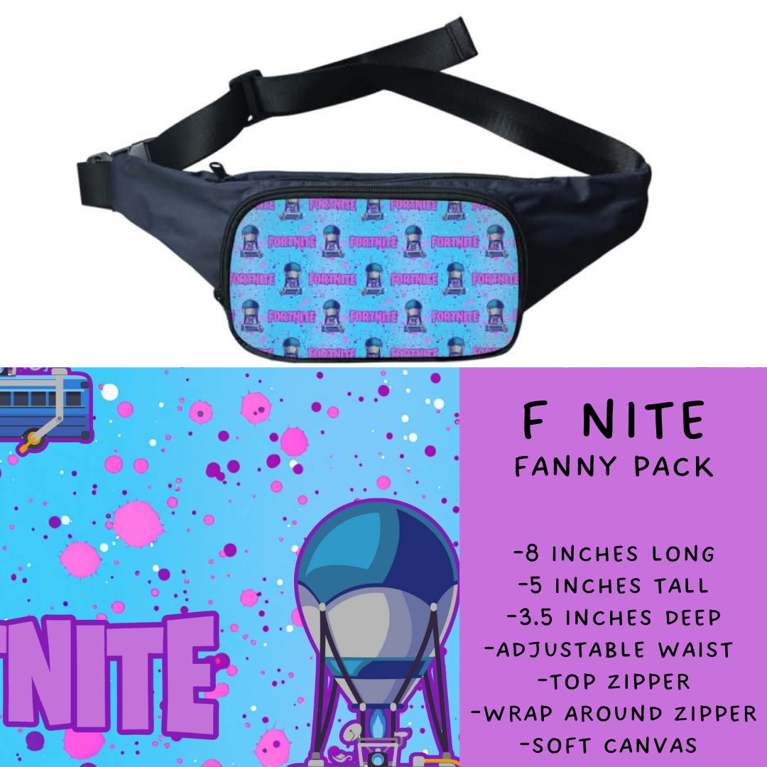 Preorder Custom Drawstring Backpacks / Fanny Packs - Closes 24 Jan - ETA late Apr 2025