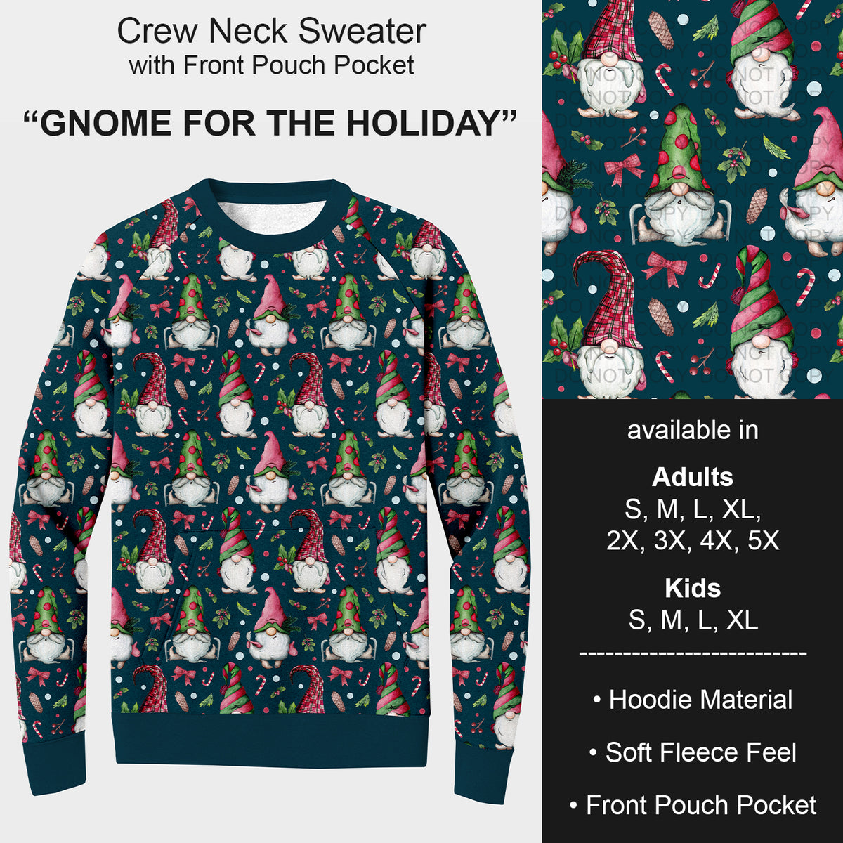 PREORDER Custom Styles - Gnome For The Holiday - Closes 7 Oct - ETA early Jan 2026