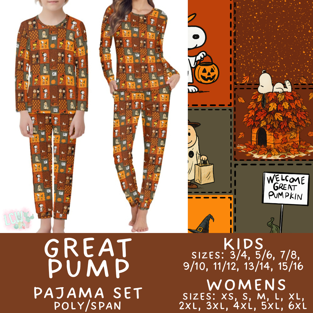 Preorder Custom Family PJ Sets - Great Pump - Closes 3 Sep - ETA late Nov 2025