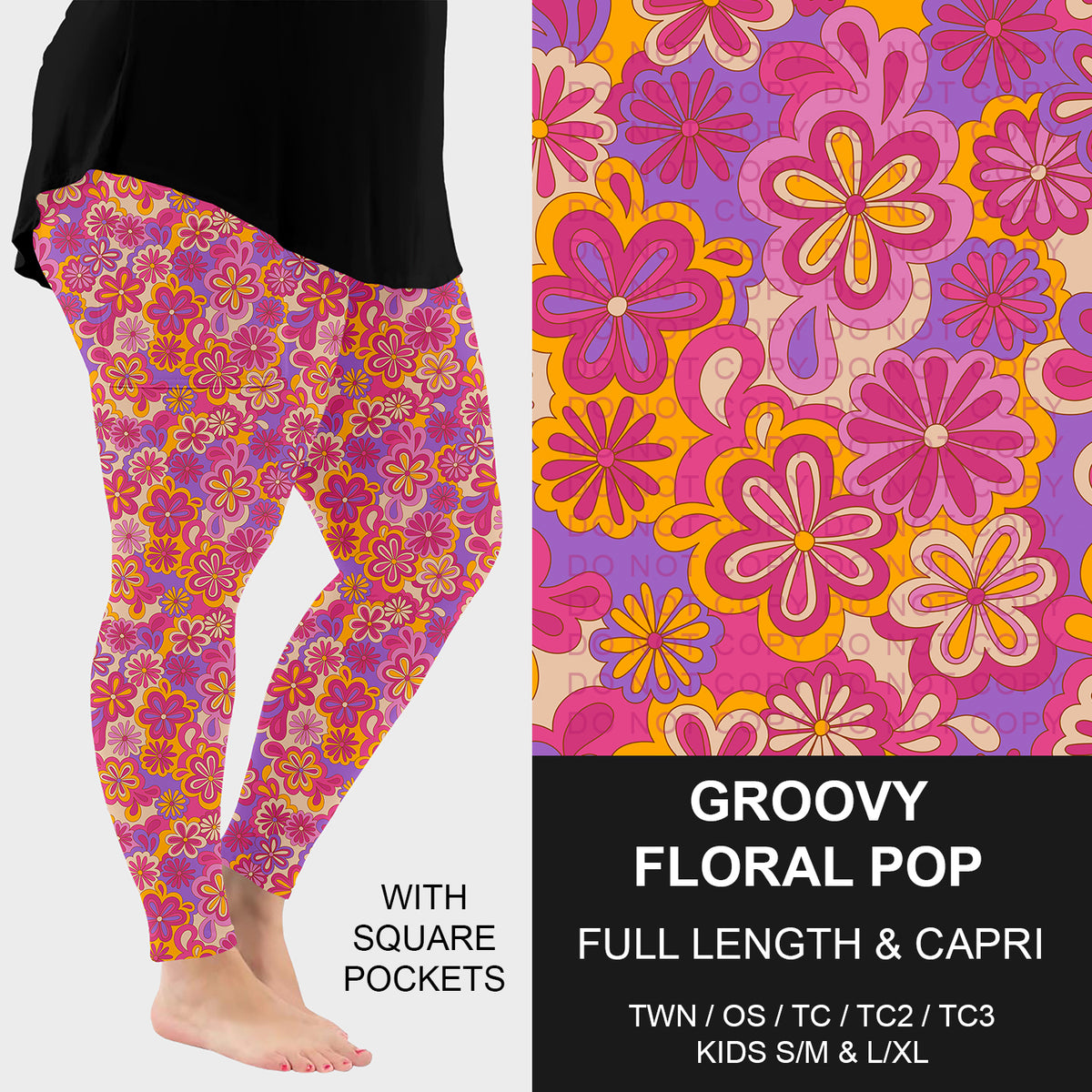 PREORDER Custom Styles - Groovy Floral Pop - Closes 28 Oct - ETA late Jan 2026
