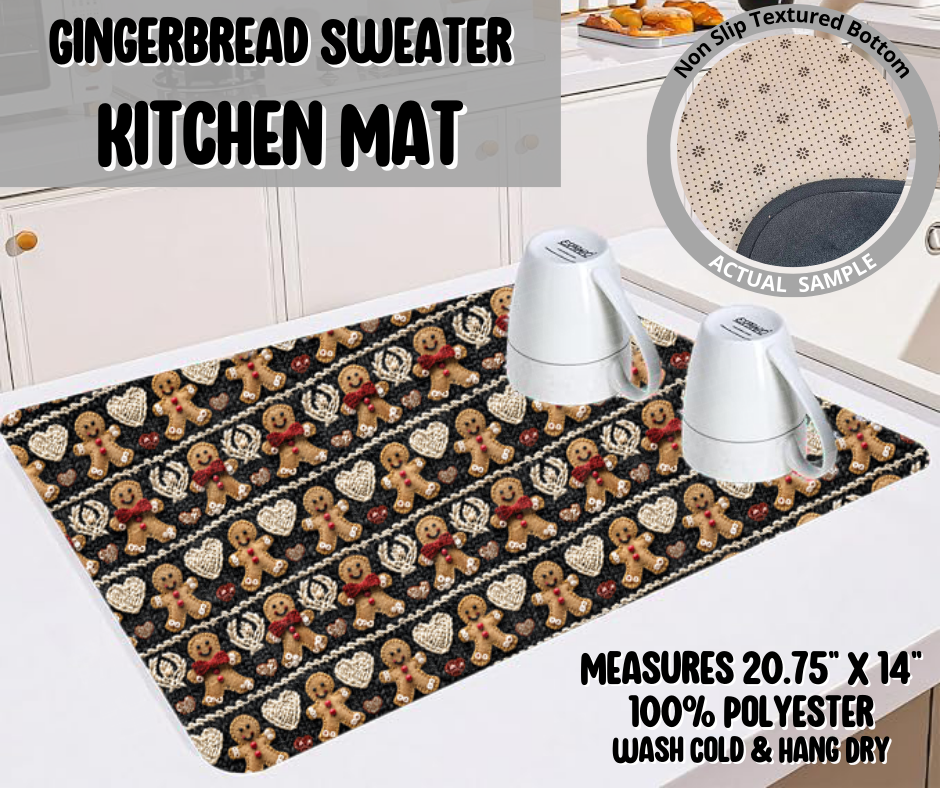 Preorder Custom Kitchen Mats - Closes 10 Sep - ETA early Jan 2025