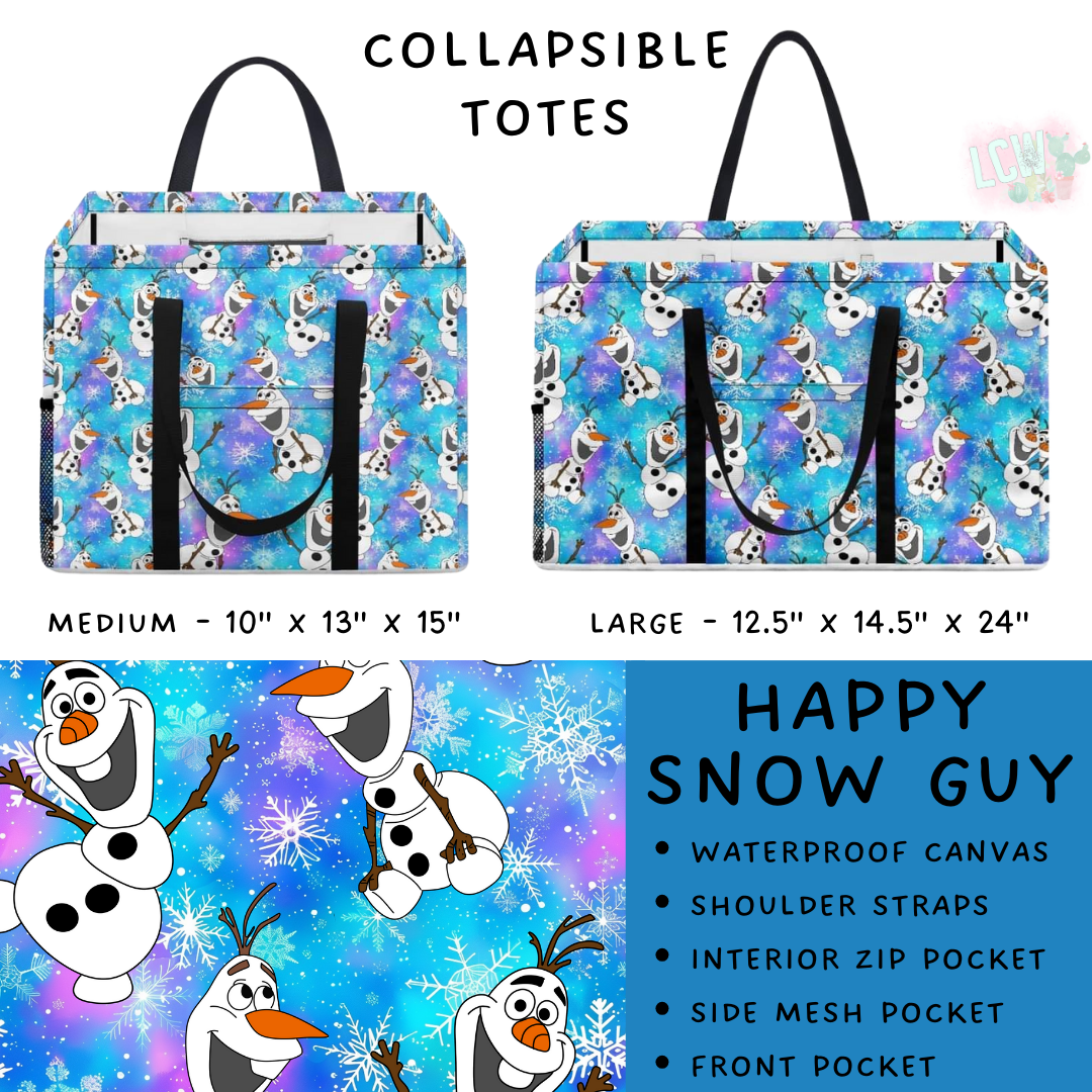 Preorder Custom Design Collapsible Totes - Closes 20 Nov - ETA early Feb 2025