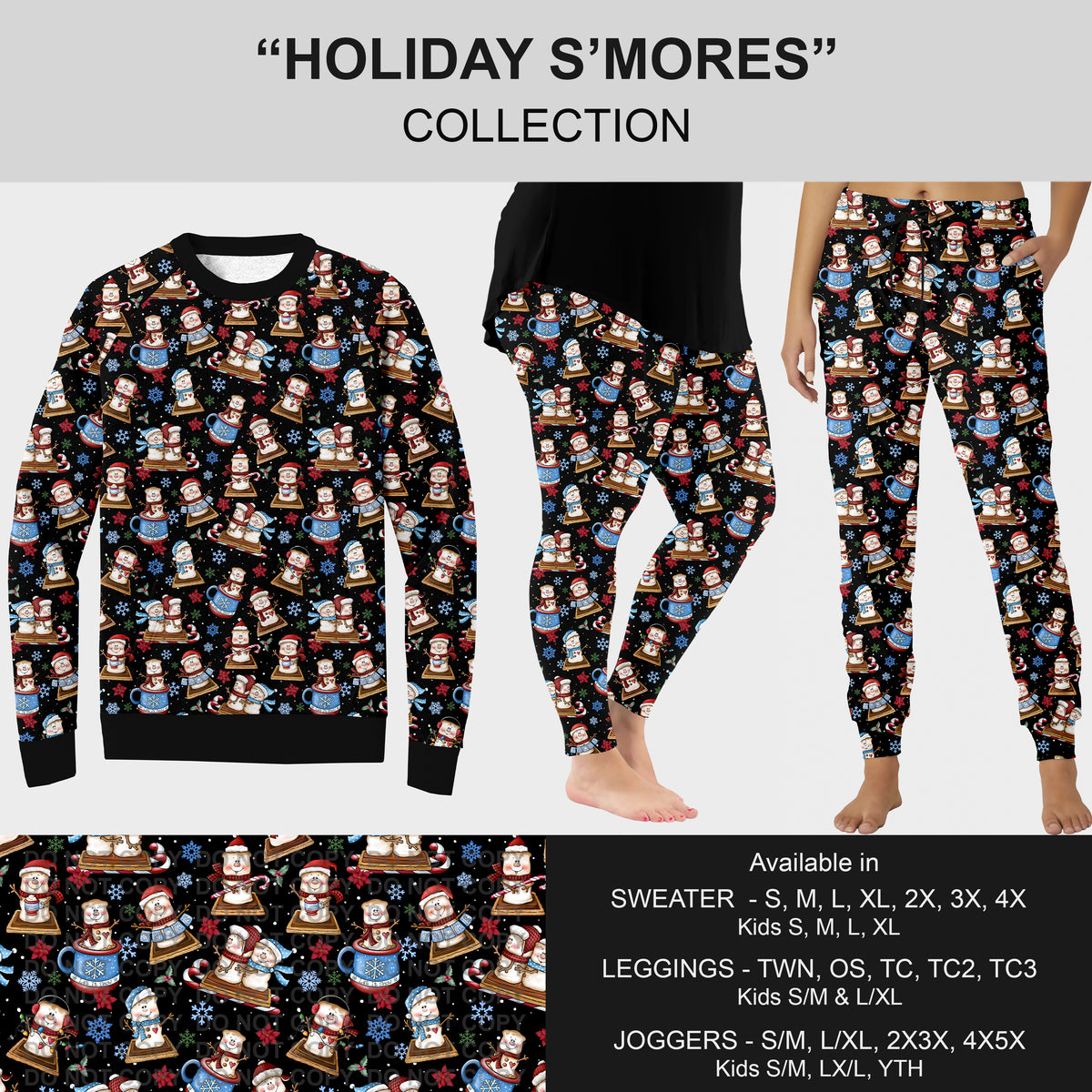 PREORDER Custom Styles - Holiday S&#39;mores - Closes 7 Oct - ETA early Jan 2026