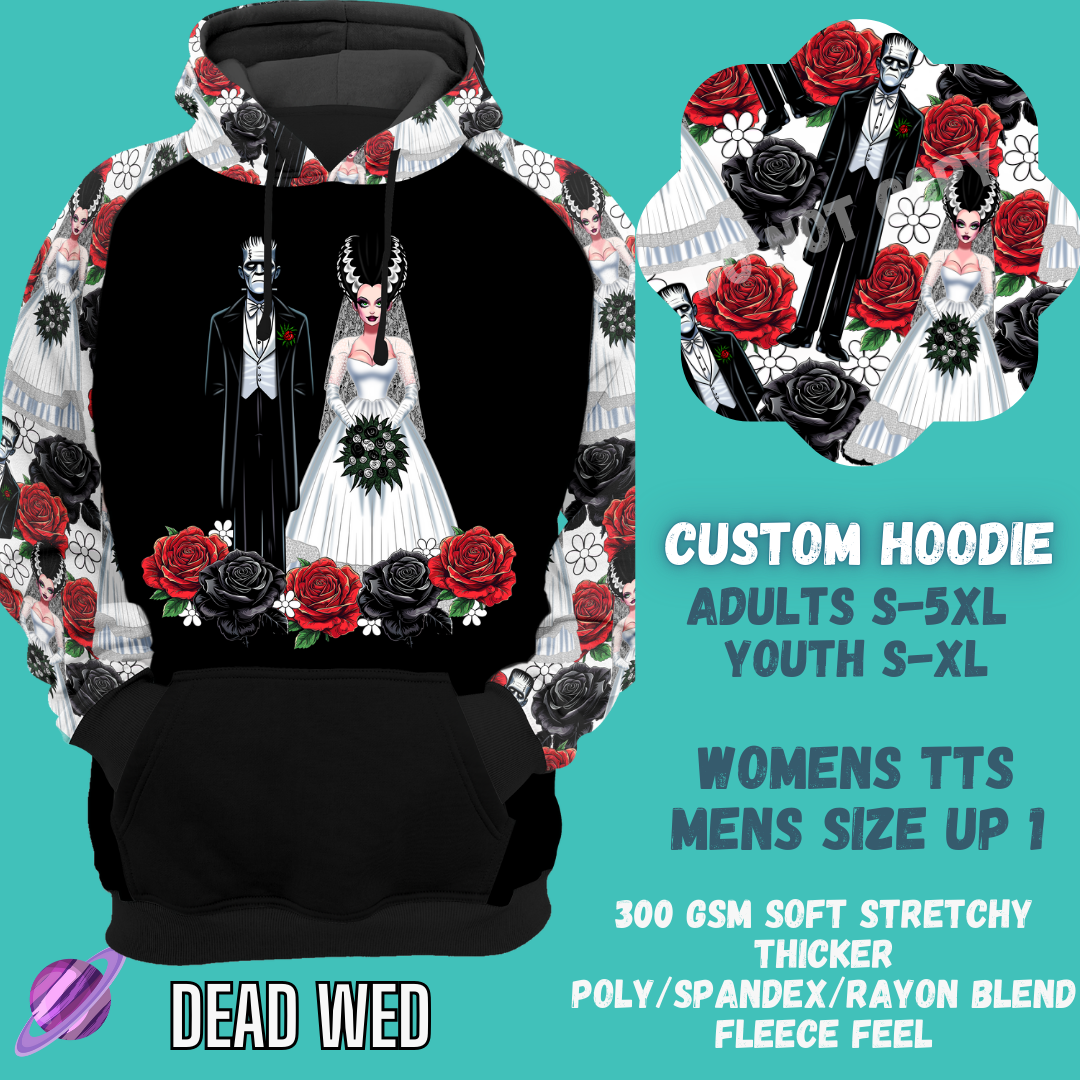 Preorder Custom Hoodie - Dead Web - Closes 29 Sep - ETA late Dec 2024