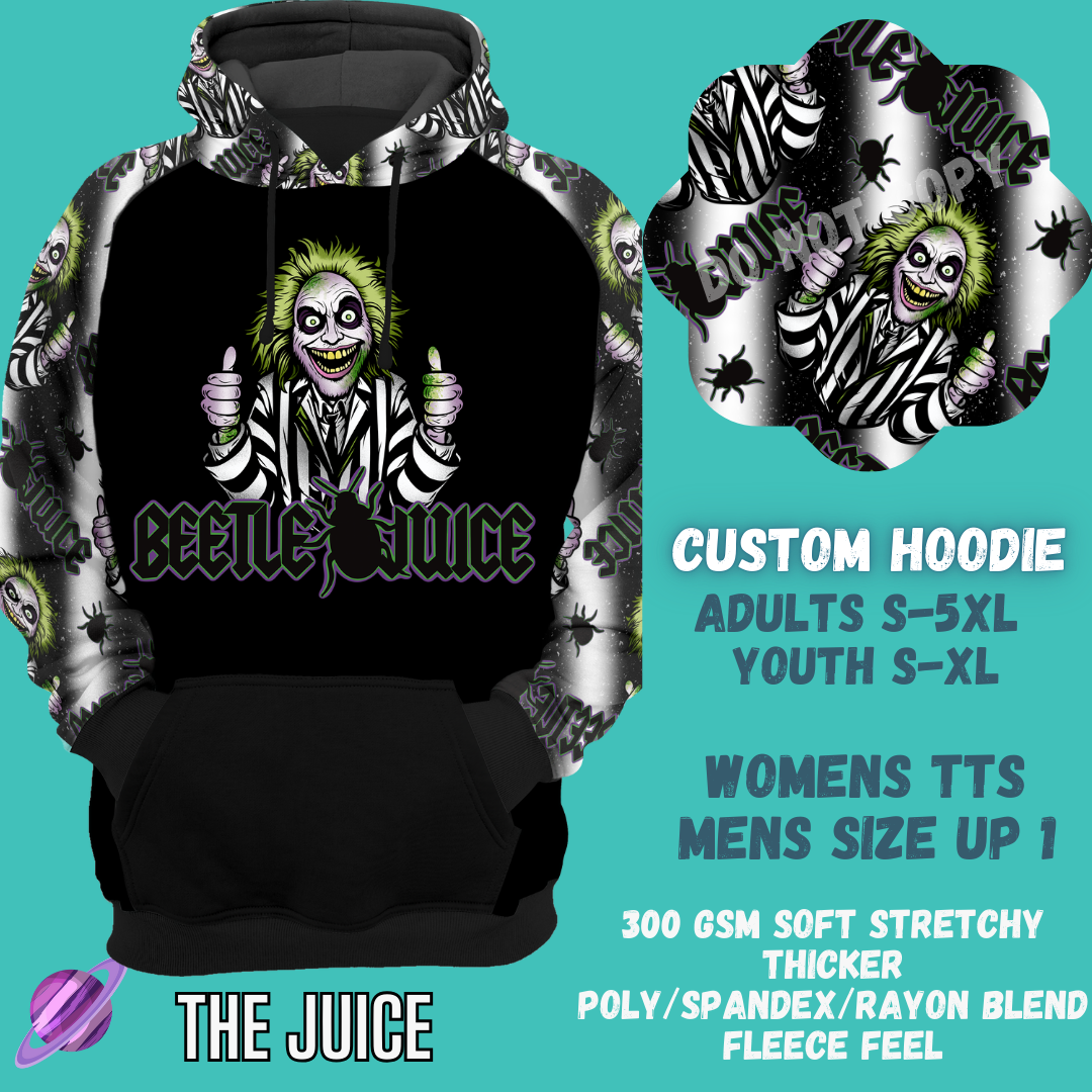 Preorder Custom Hoodie - The Juice - Closes 29 Sep - ETA late Dec 2024