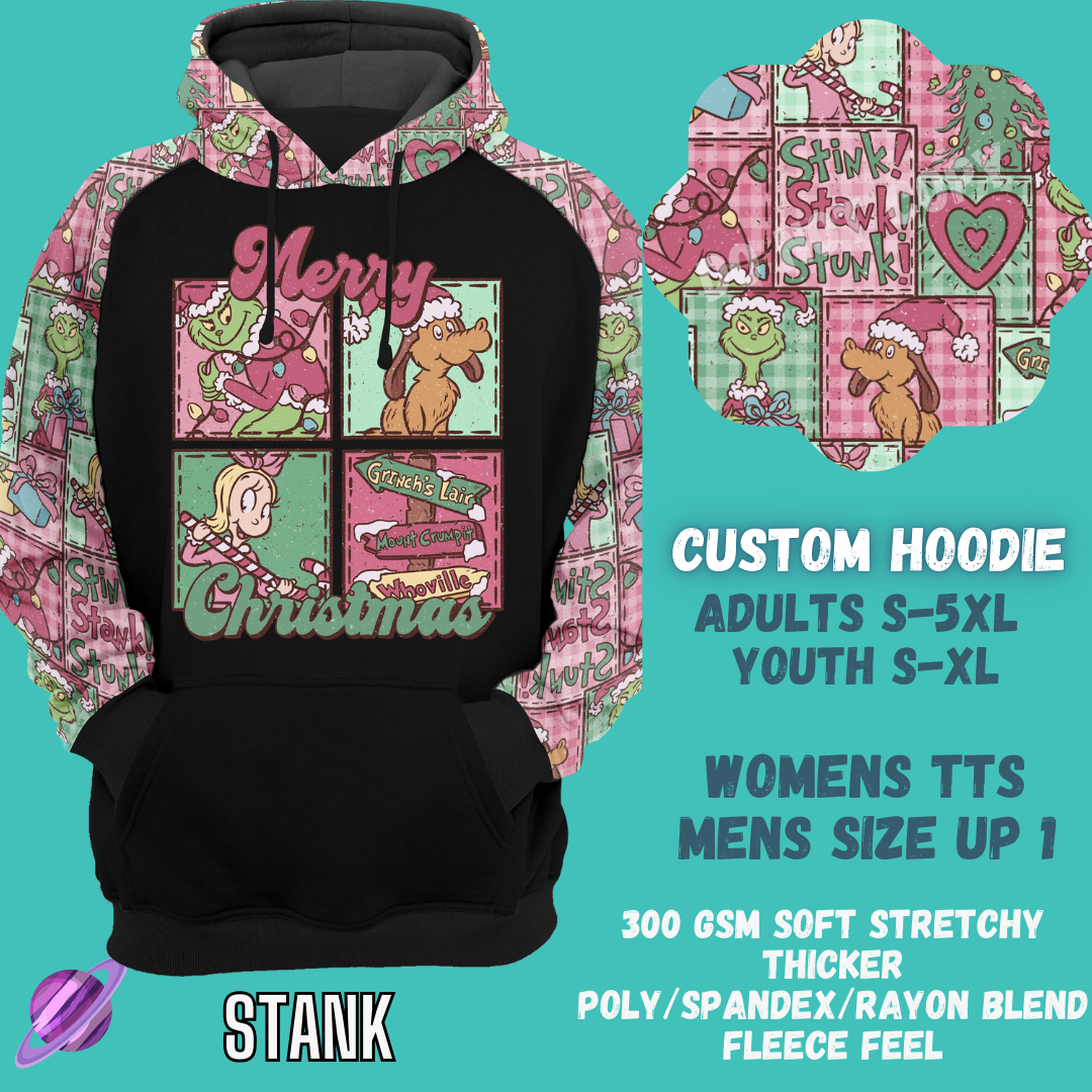 Preorder Custom Hoodie - Stank - Closes 29 Sep - ETA late Dec 2024